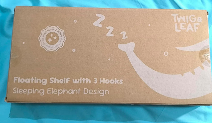 Niedliches Wandregal fürs Kinderzimmer 🐘✨