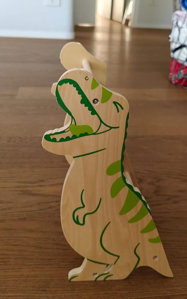 Schön, gut verarbeitet und sicher, aber Kinder interessieren sich mehr für Dinosaurier.