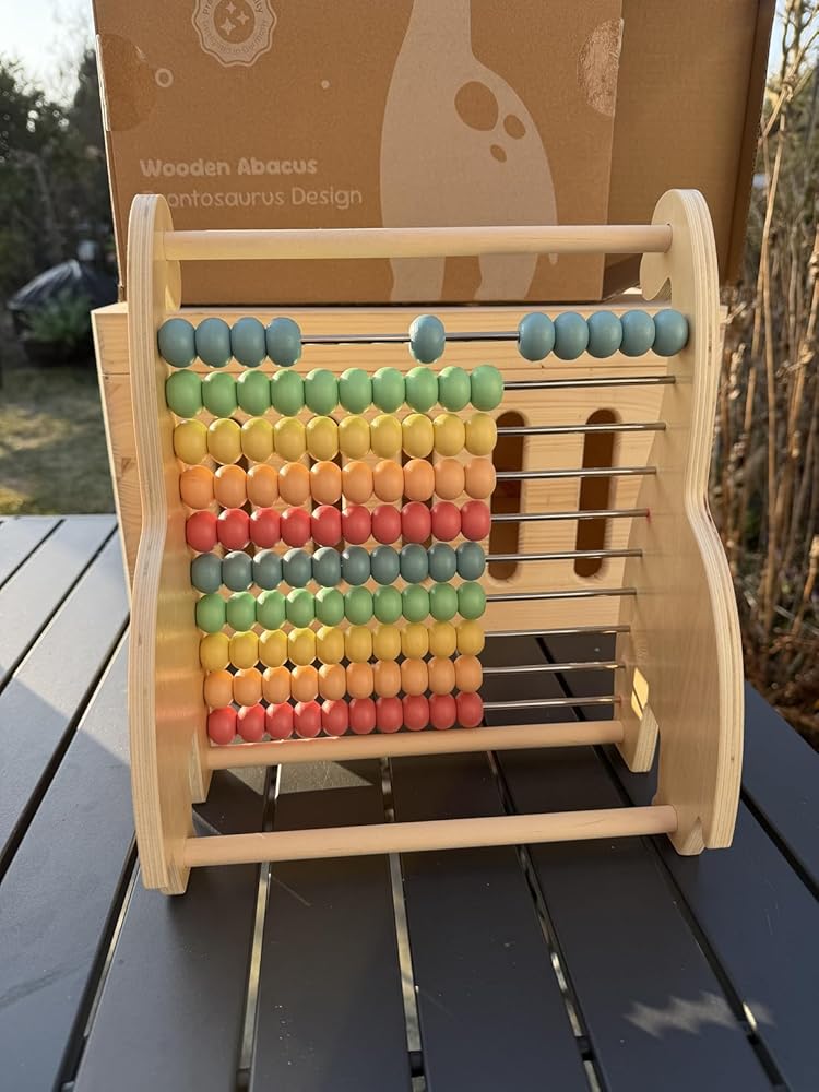 Rechenschieber im Dinosaurier-Design