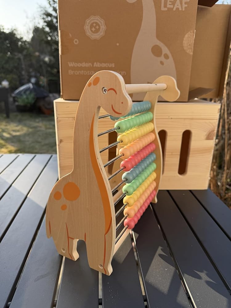 Rechenschieber im Dinosaurier-Design